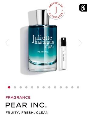 Juliette Has a Gun Pear Inc Perfume Travel Size 0.25 oz/ 7.5 mL EDP